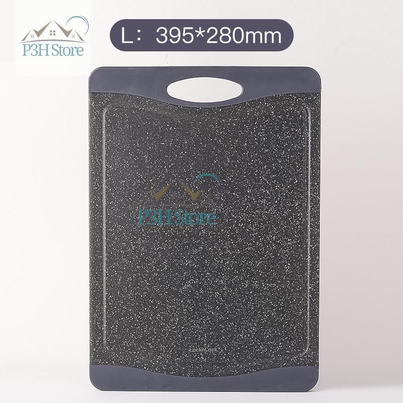 Thớt nhựa kháng khuẩn Lock&Lock Black Marble 3 size CKD006 CKD007 CKD008 CKD009S2- Màu đen