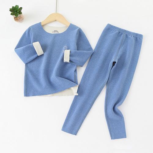 Trẻ Em Mùa Thu Phù Hợp Với Quần Lót Sinh Nhiệt Traceless De Rồng Bé Trai Và Bé Gái Bộ Đồ Ngủ Thu Quần Mùa Xuân, Mùa Thu Quần Áo Trẻ Em