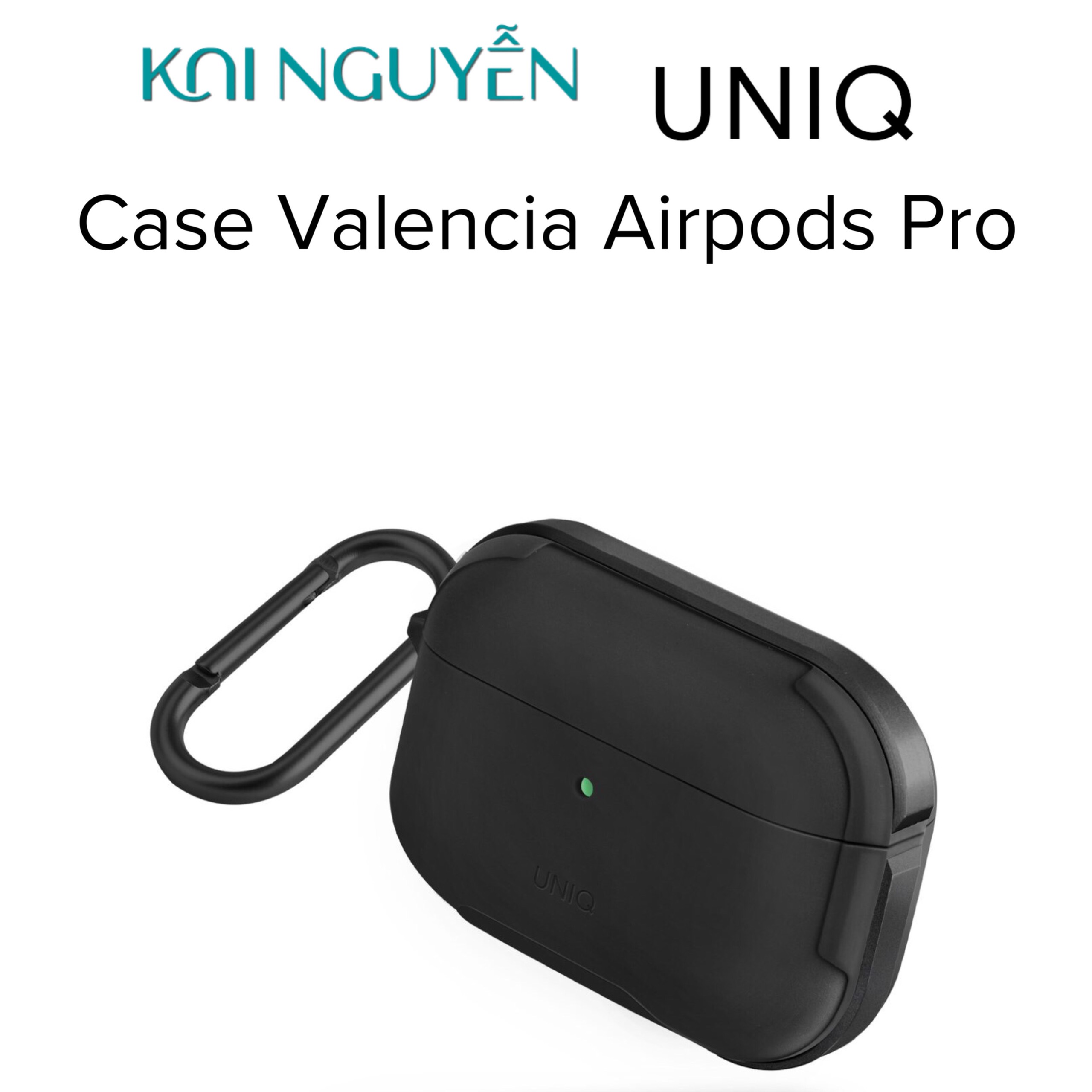 Ốp Case UNIQ Valencia Antimicrobial dành cho AIRPODS PRO - Hàng Chính Hãng