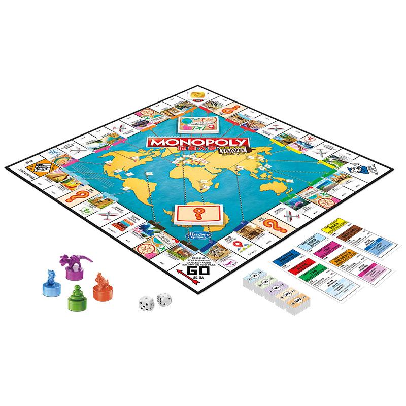 Đồ Chơi MONOPOLY Cờ Tỷ Phú - Phiên Bản Vòng Quanh Thế Giới F4007