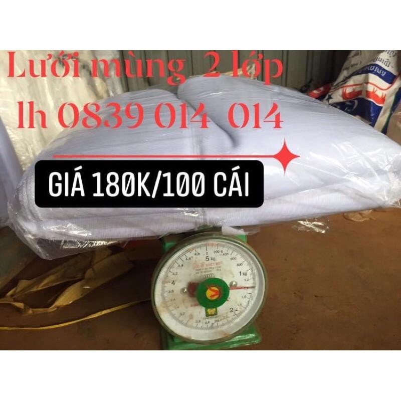 100 BỌC BƯỞI LƯỚI MÙNG 2 LỚP CỠ 30x40