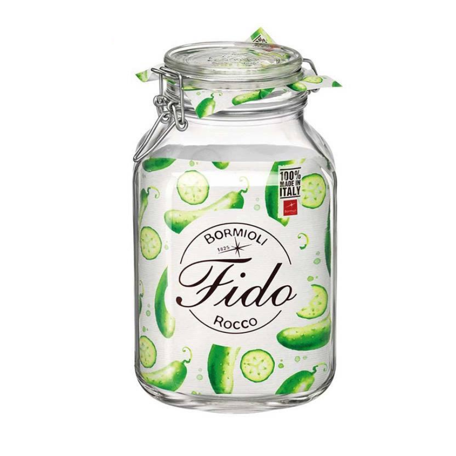 Hũ Thủy Tinh Nắp Cài Kín Hơi Fido Bormioli Rocco 149250M02321991
