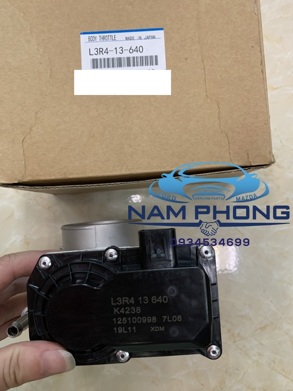 Bướm ga dành cho escape , dành cho Mazda 3 - mã L3R413640 , ford Escape máy 2.3 từ đời  2006 -2013, xe Mazda 3 từ đời  2006 – 2013