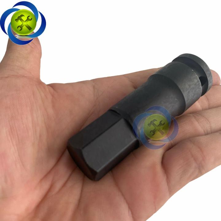 Tuýp lục giác đen 19mm C-mart F0049-H19 loại 1/2 dài 78mm