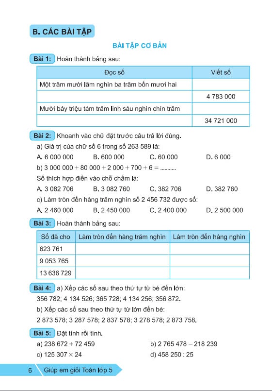 Sách - Giúp Em Giỏi Toán Lớp 5 - Biên soạn theo chương trình GDPT mới - ndbooks
