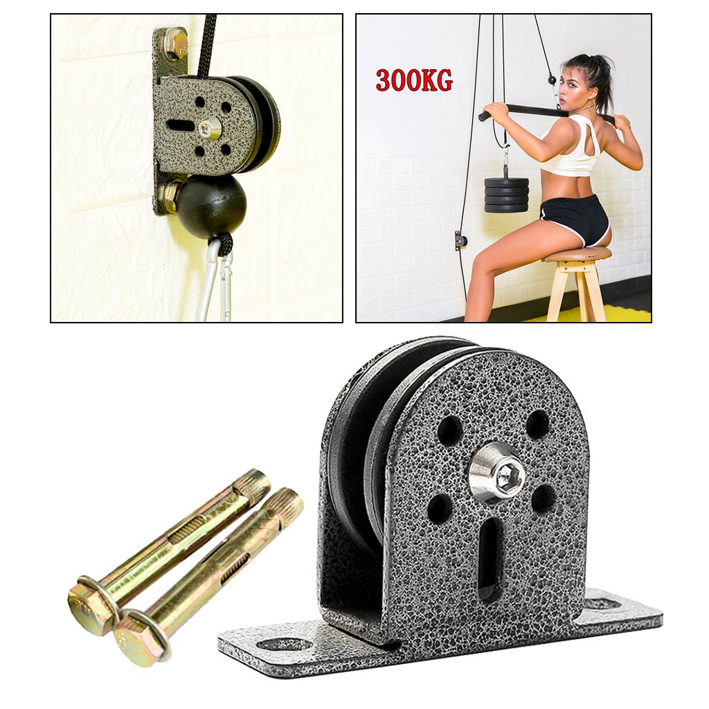 Block Pulley Block Block Block Block Fitness Cable Block Cable Caber Build DIY 661LBS