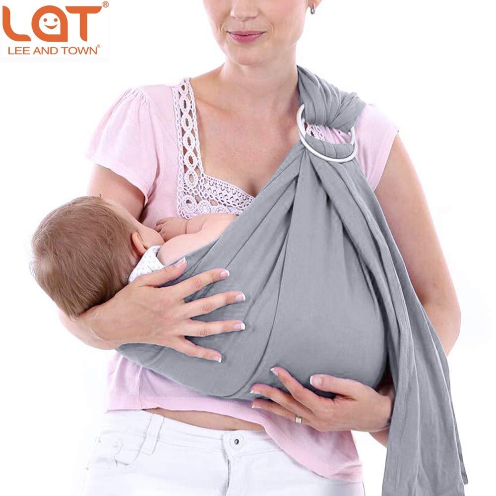 Nguyên Chất Cotton Tàu Sân Bay Trẻ Sơ Sinh Có Thể Điều Chỉnh Vòng Sling Sơ Sinh Tàu Sân Bay Bọc Kangaroo Em Bé Dây Mẹ Điều Dưỡng Bao Khăn