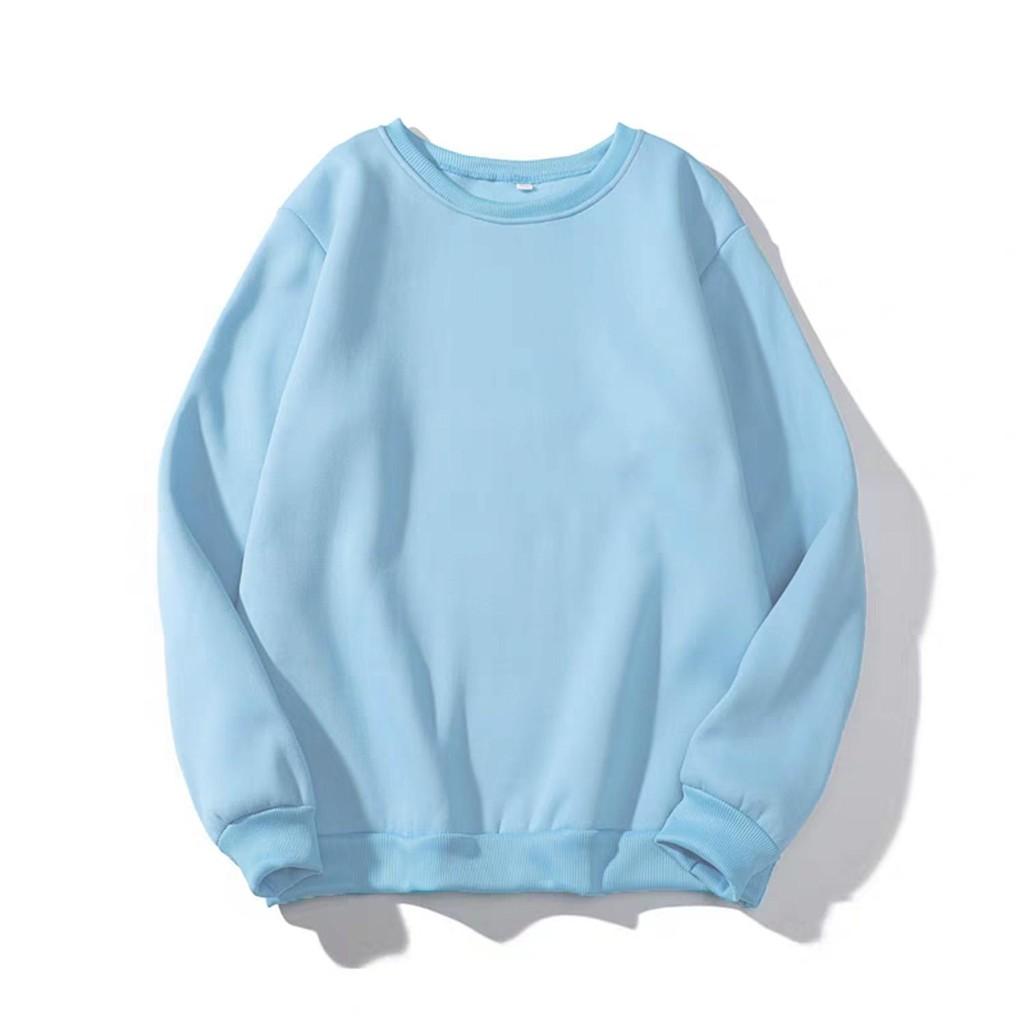 ÁO SWEATER TRƠN UNISEX (NHIỀU MÀU)