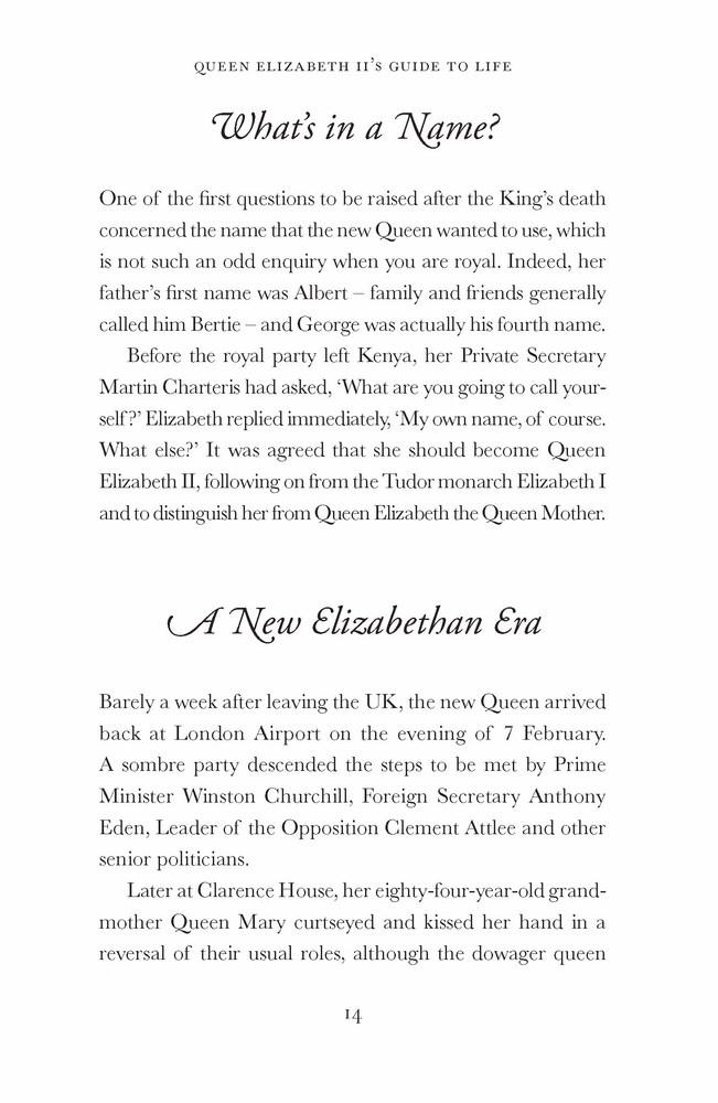 Sách - Queen Elizabeth II's Guide to Life by Karen Dolby (UK edition, Hardcover)