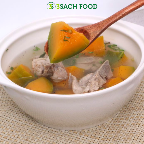 Canh Bí Đỏ Xương Heo 3S