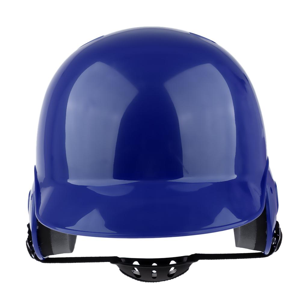 Professional Baseball Softball Cather Helmet Double Lap Batting Helmet blue