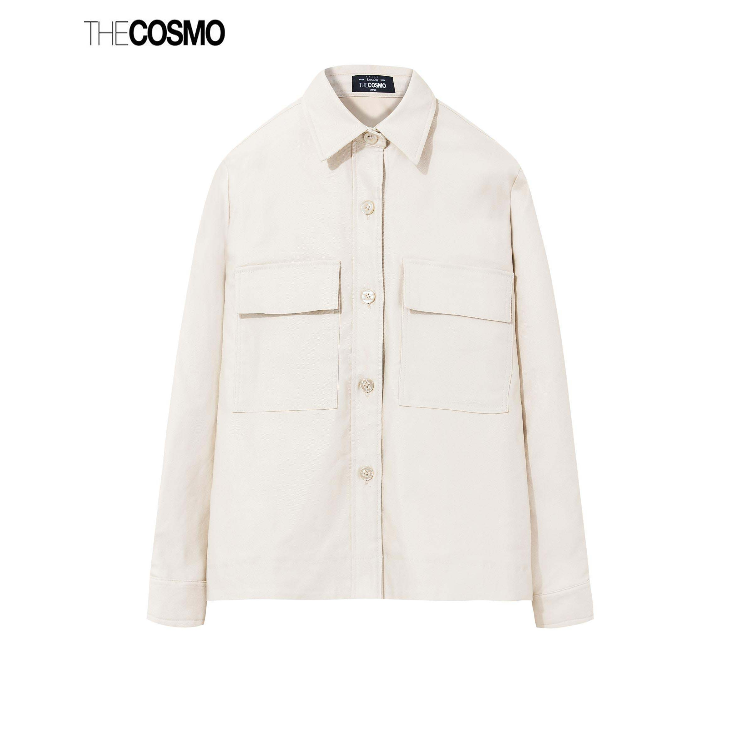 Áo Khoác Nữ The Cosmo KENZIE JACKET Màu Be TC2004043BE