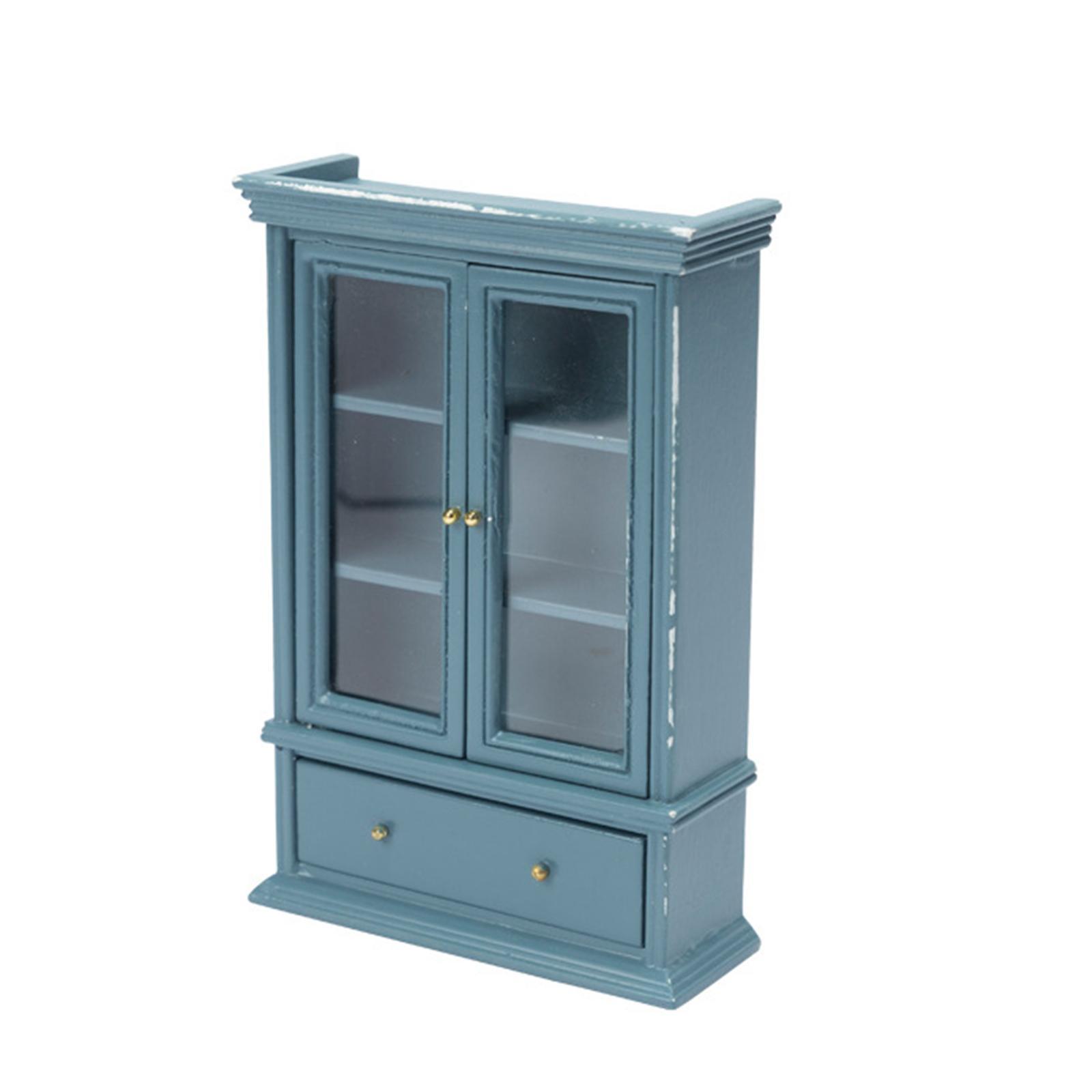 1:12 Doll House Cabinet Baby Doll Living Room Furniture Supplies Decor