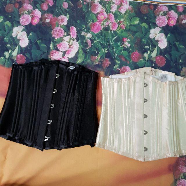 Đai nịt bụng Corset (gen siết giảm eo) 24 xương thép đơn nhập khẩu chính hãng Italy
