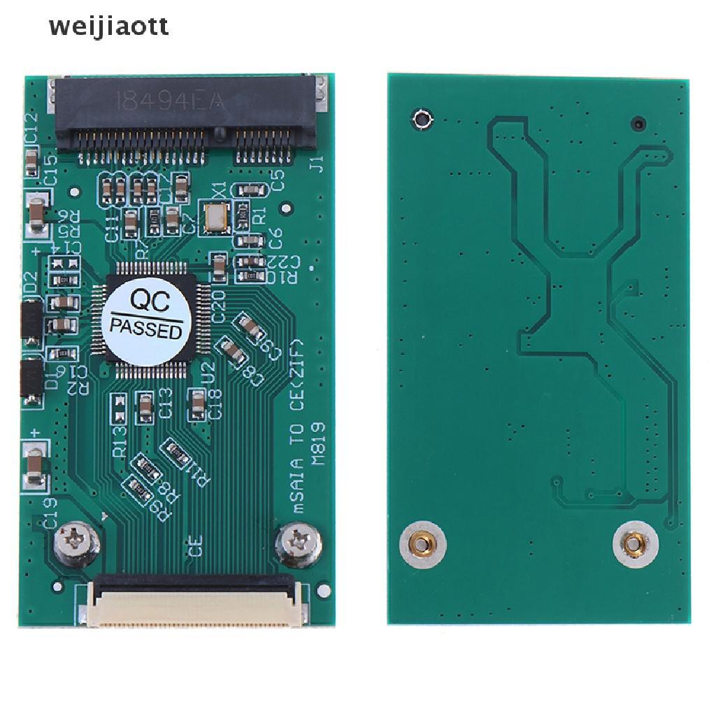 Cáp Chuyển Đổi Mini mSATA PCI-E SSD Sang 40Pin ZIF 1.8 "