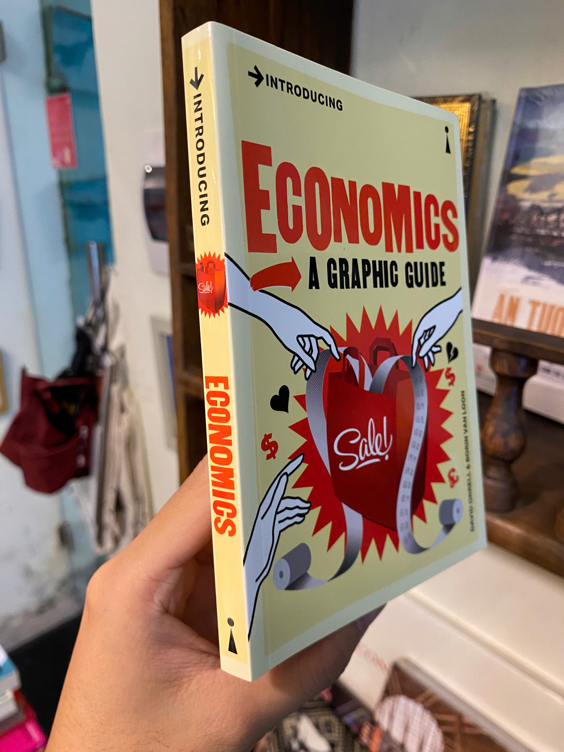 Sách - Introducing Economics: A Graphic Guide by David Orrell | Economics Nonfiction in English