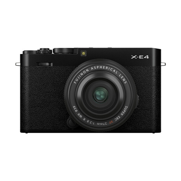 Máy Ảnh Fujifilm X-E4 (Body) + Kit 27mm F2.8 R WR Black - Hàng Chính Hãng