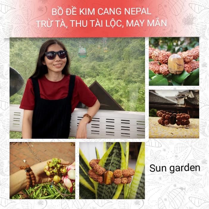 VÒNG TAY BỒ ĐỀ KIM CANG NEPAL MAY MẮN