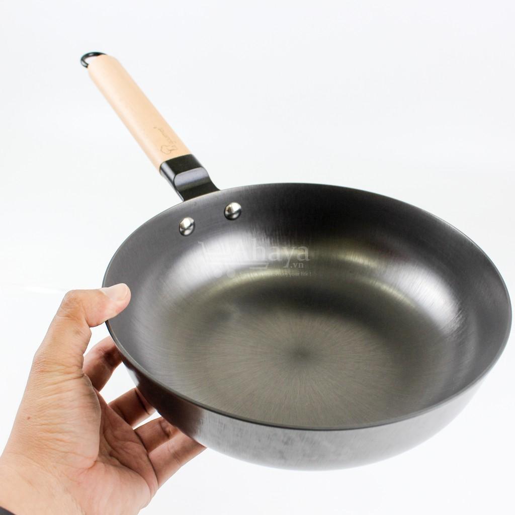 Chảo gang La gourmet Nitrigan 24cm - Hàng chính hãng