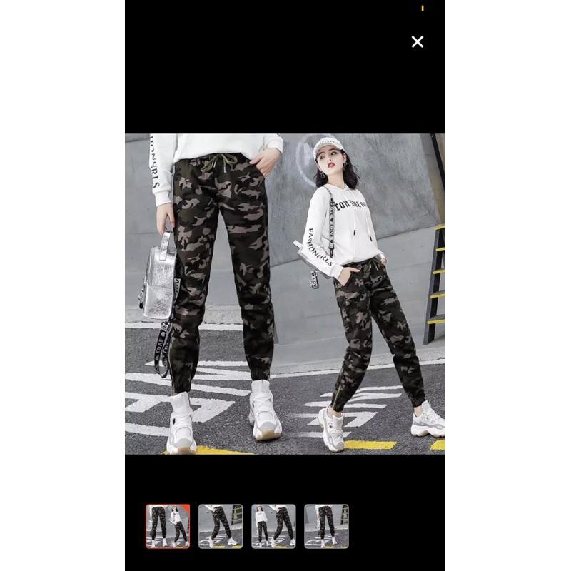 Quần jogger bo lai nam và nữ