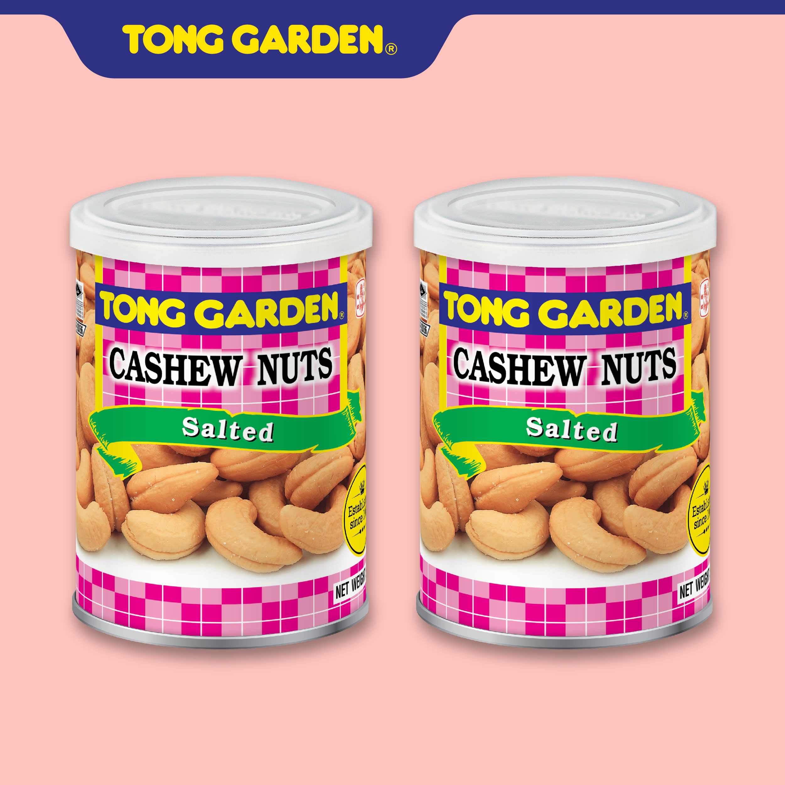 HẠT ĐIỀU RANG MUỐI TONG GARDEN LON 150G