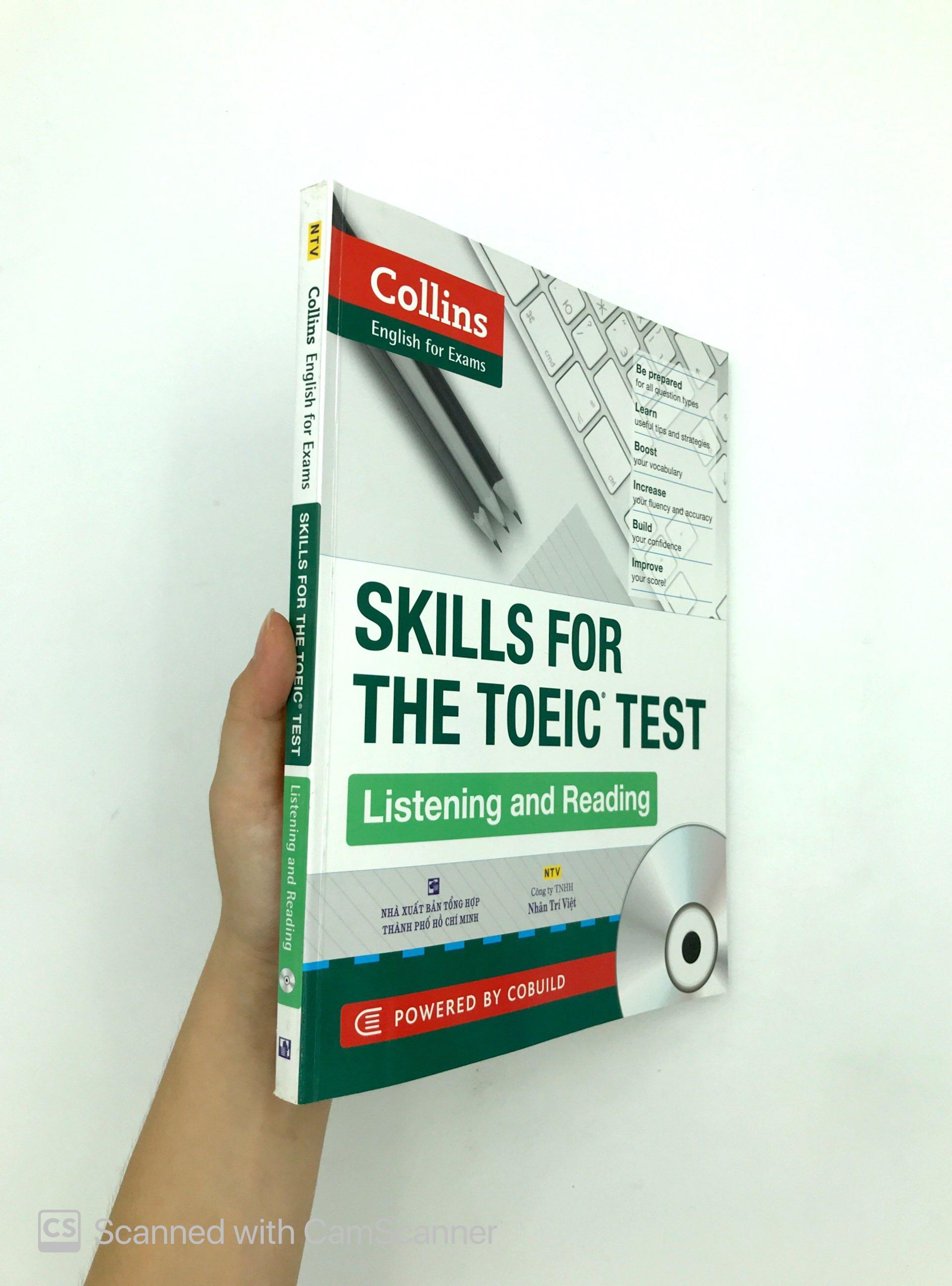 Sách Collins - Skills for the TOEIC Test - Listening And Reading