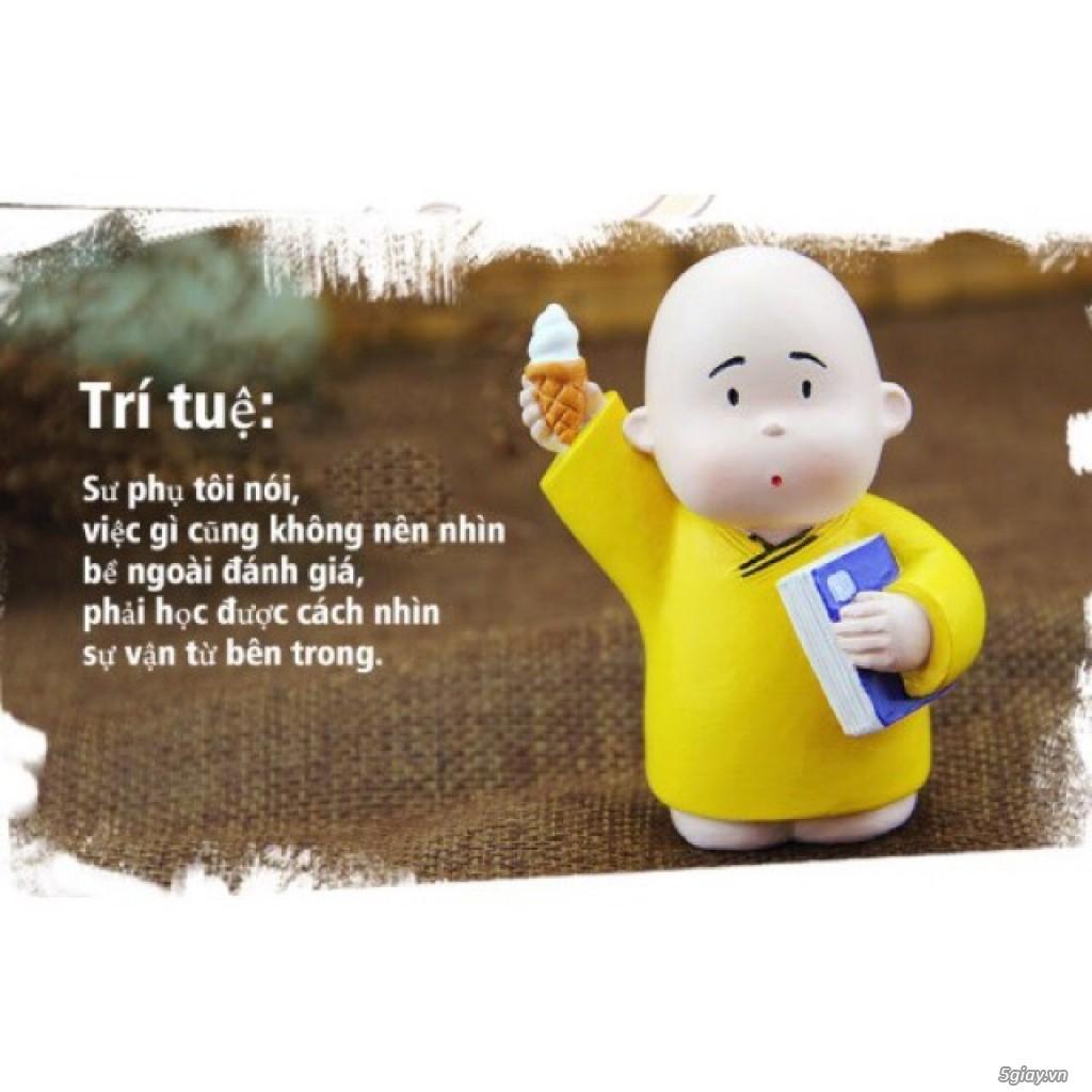 Bộ Tượng Chú Tiểu Chú Tiểu Áo Vàng