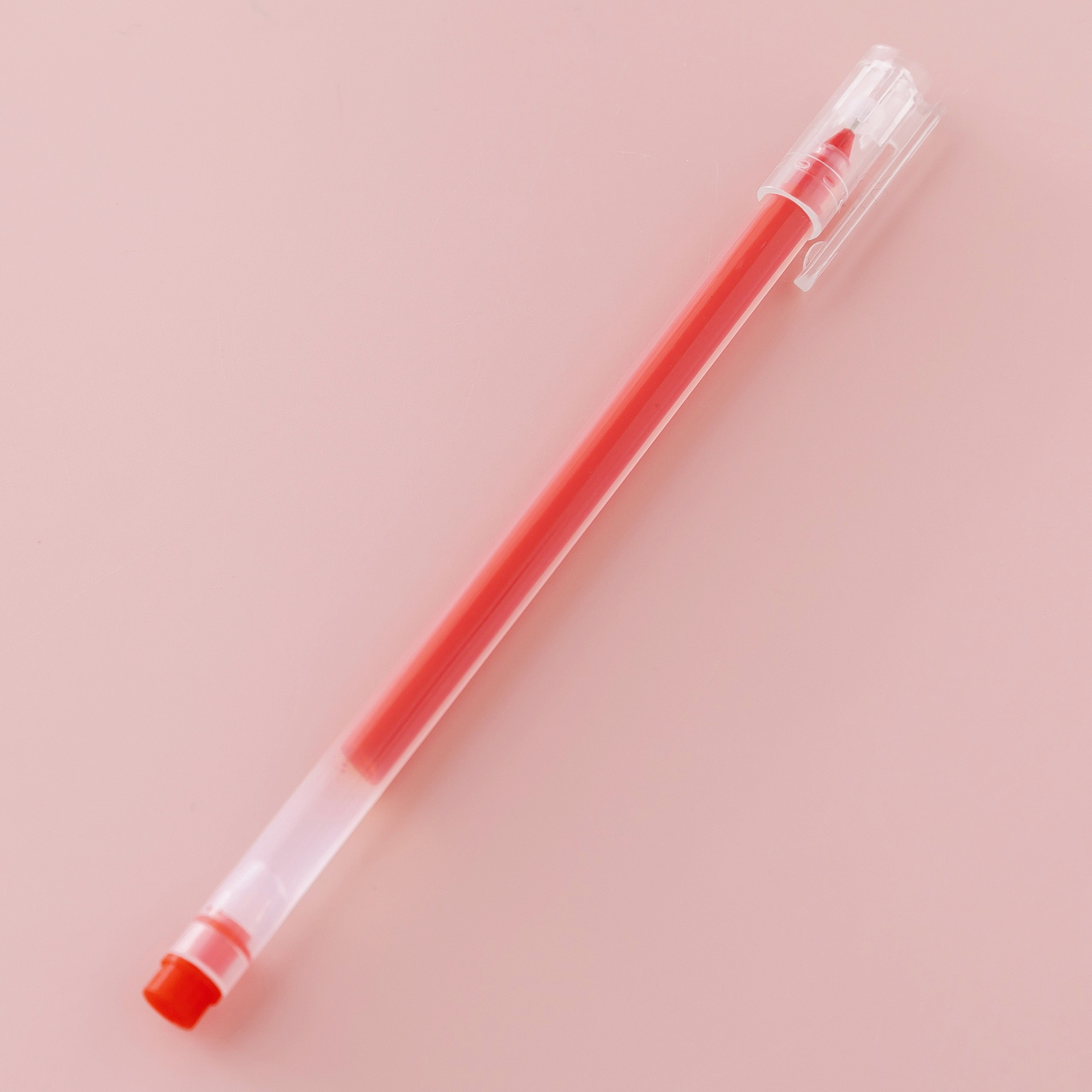 Bút mực gel trong suốt bút bi nhiều màu dành cho học sinh và văn phòng nhà trường