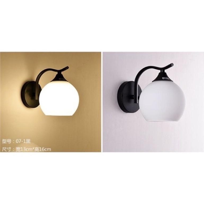 Đèn gắn tường trang trí, đèn tường phòng ngủ, khuyến mại bóng led 7W DT