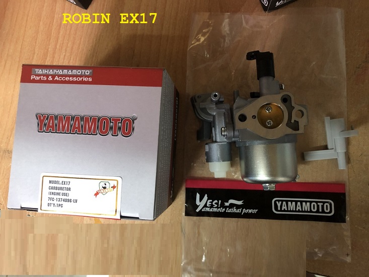 Bình xăng con, chế hòa khí  Robin EX17 EX13 EX21