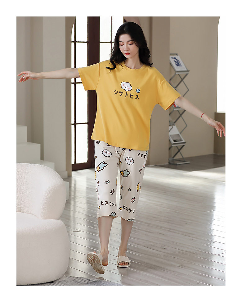 Quần áo mặc nhà cotton 5532
