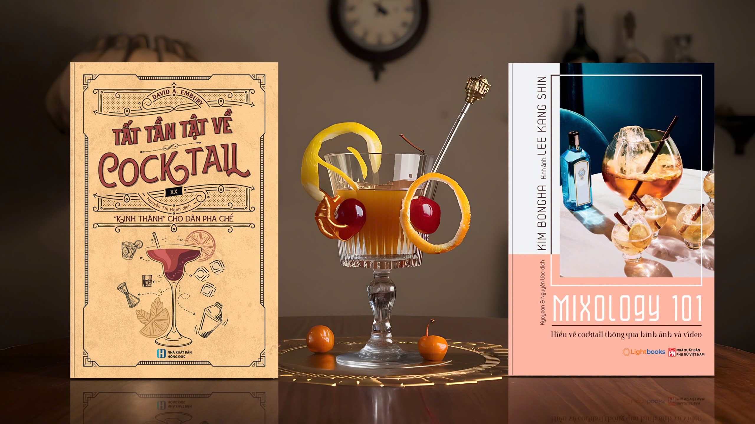 Sách - Combo Sách Pha Chế - Tất Tần Tật Về Cocktail, Mixology 101
