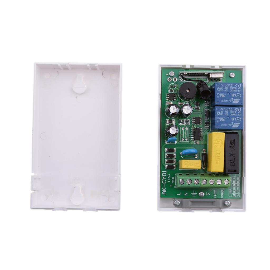 433MHz Projector Screen Remote Control Switch 220V Receiver And Transmitter