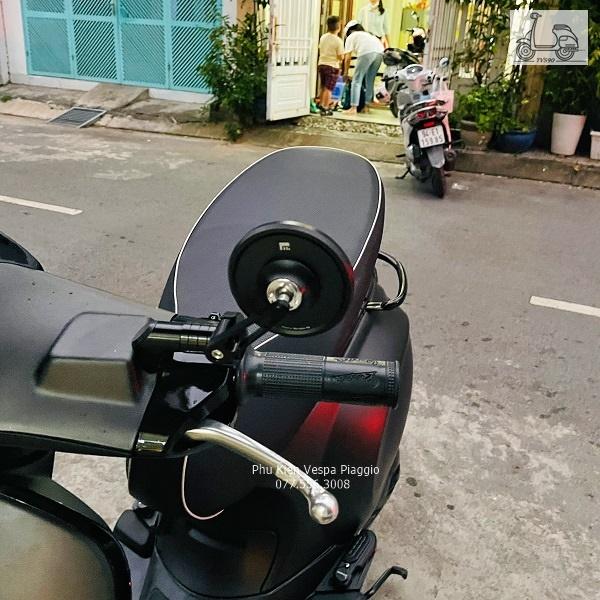 Kính Motogadget Tròn FUllBOX Cao Cấp Cho Vespa Honda Yamaha