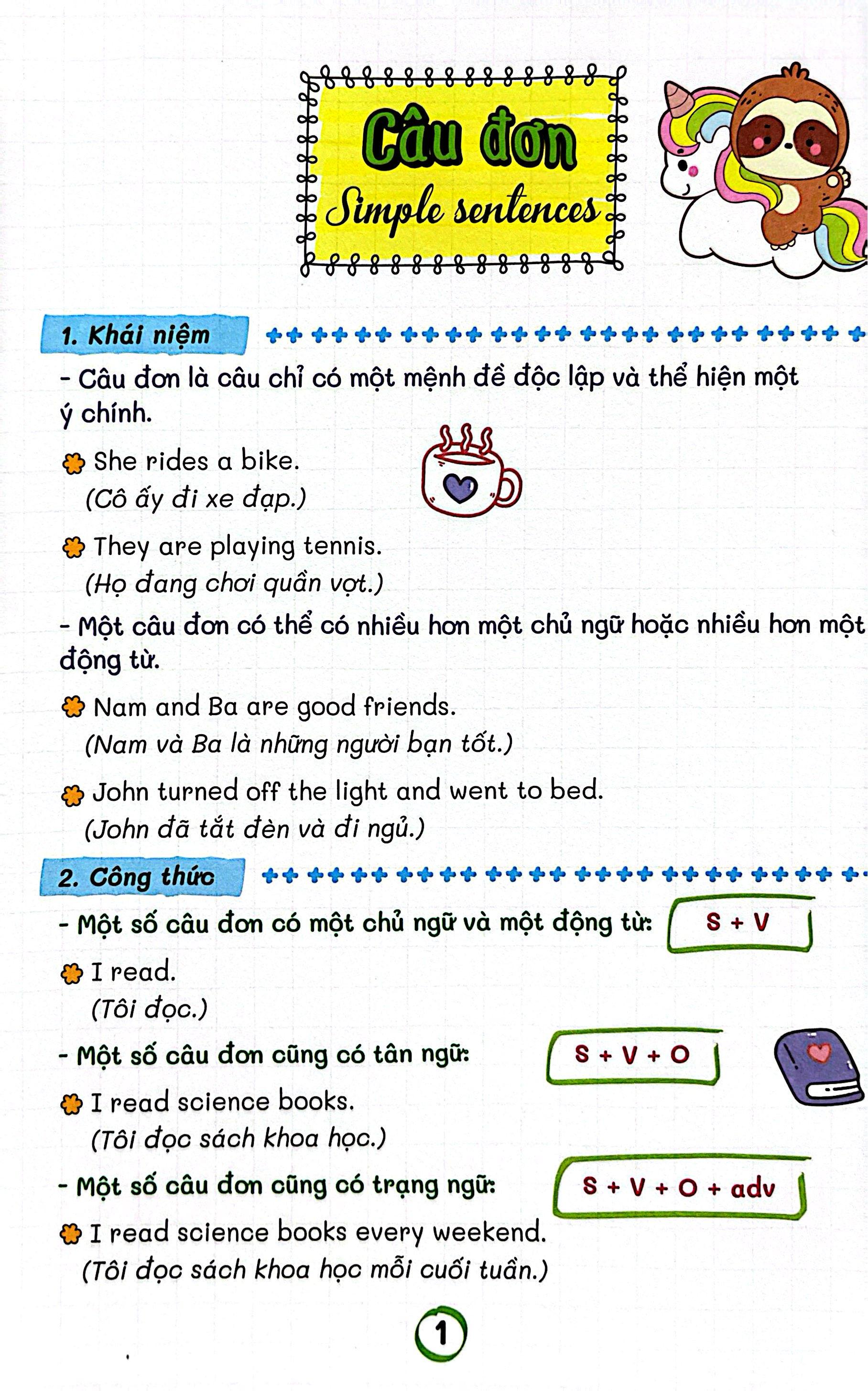 Sách - Takenote Tiếng Anh - Dễ Học-Dễ Nhớ-Dễ Hiểu - Lớp 7