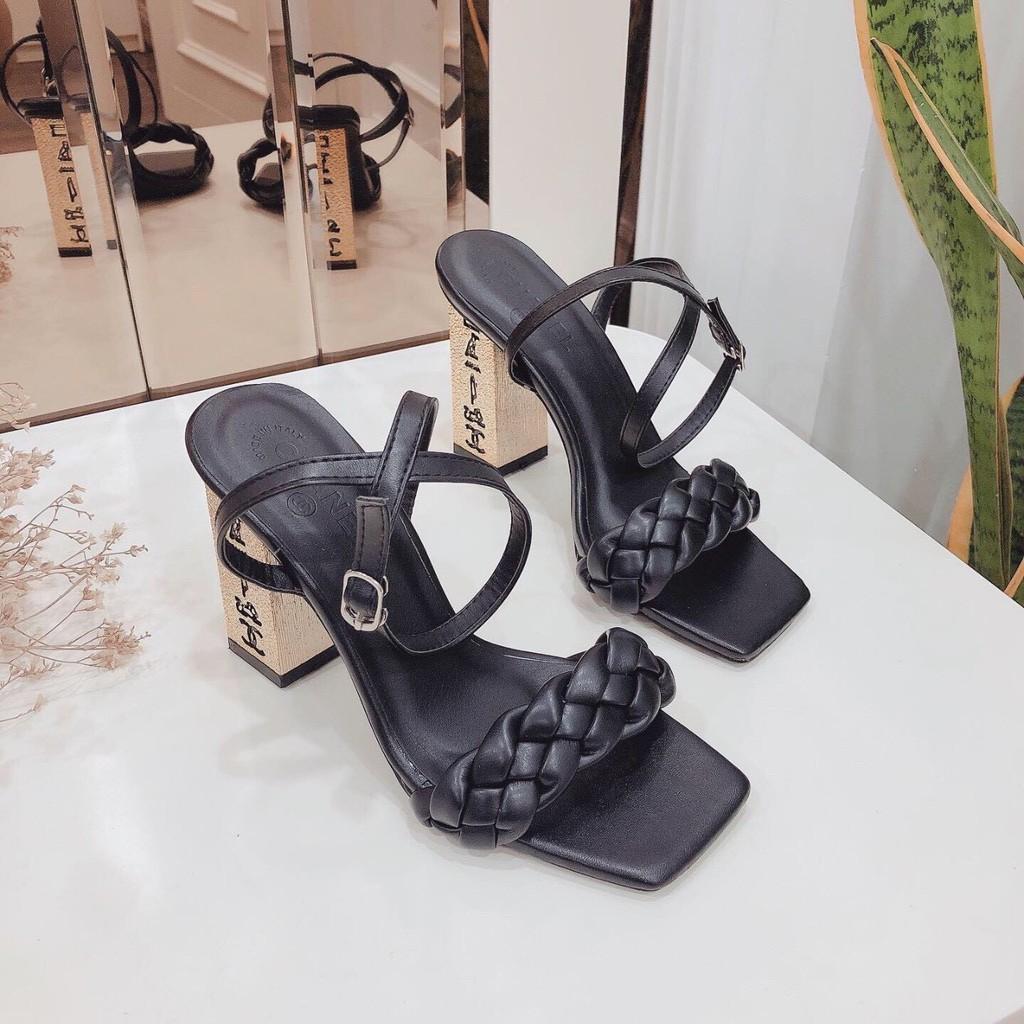 SANDAL THỜI TRANG NỮ GÓT VUÔNG 8 CM