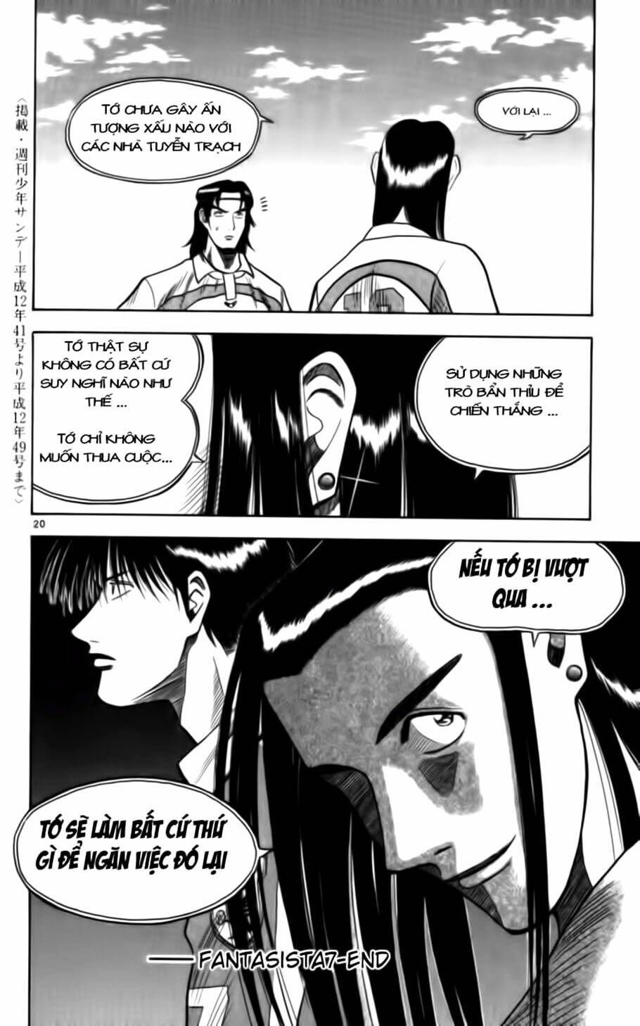 vũ điệu trên sân cỏ - fantasista chapter 62 20