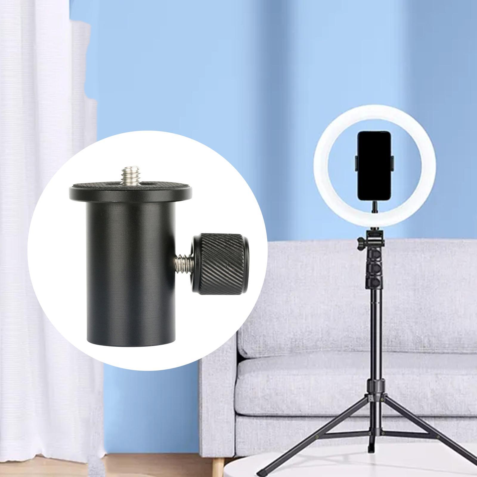 Camera Light Stand Converter 1/4" Screw Flash Light Convert Mounting Adapter