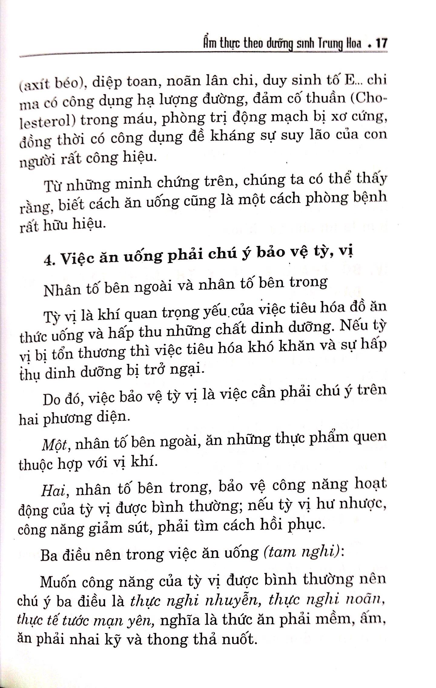 Ẩm Thực Theo Dưỡng Sinh Trung Hoa