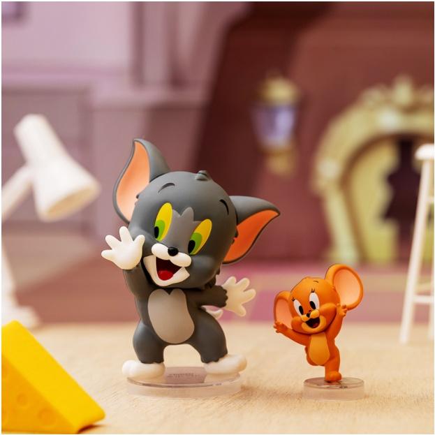 Mô Hình Nhân Vật Tom và Jerry, Nhân Vật Hoạt Hình - Hộp 2 Nhân Vật Tom và Jerry Siêu Đẹp, Hàng Cao Cấp