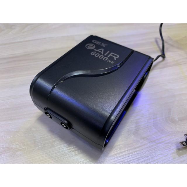 Máy Sủi Oxy 2 Vòi GEX E-AIR 6000WB | Máy sủi Nhật Bản siêu êm cho bể thuỷ sinh, cá cảnh