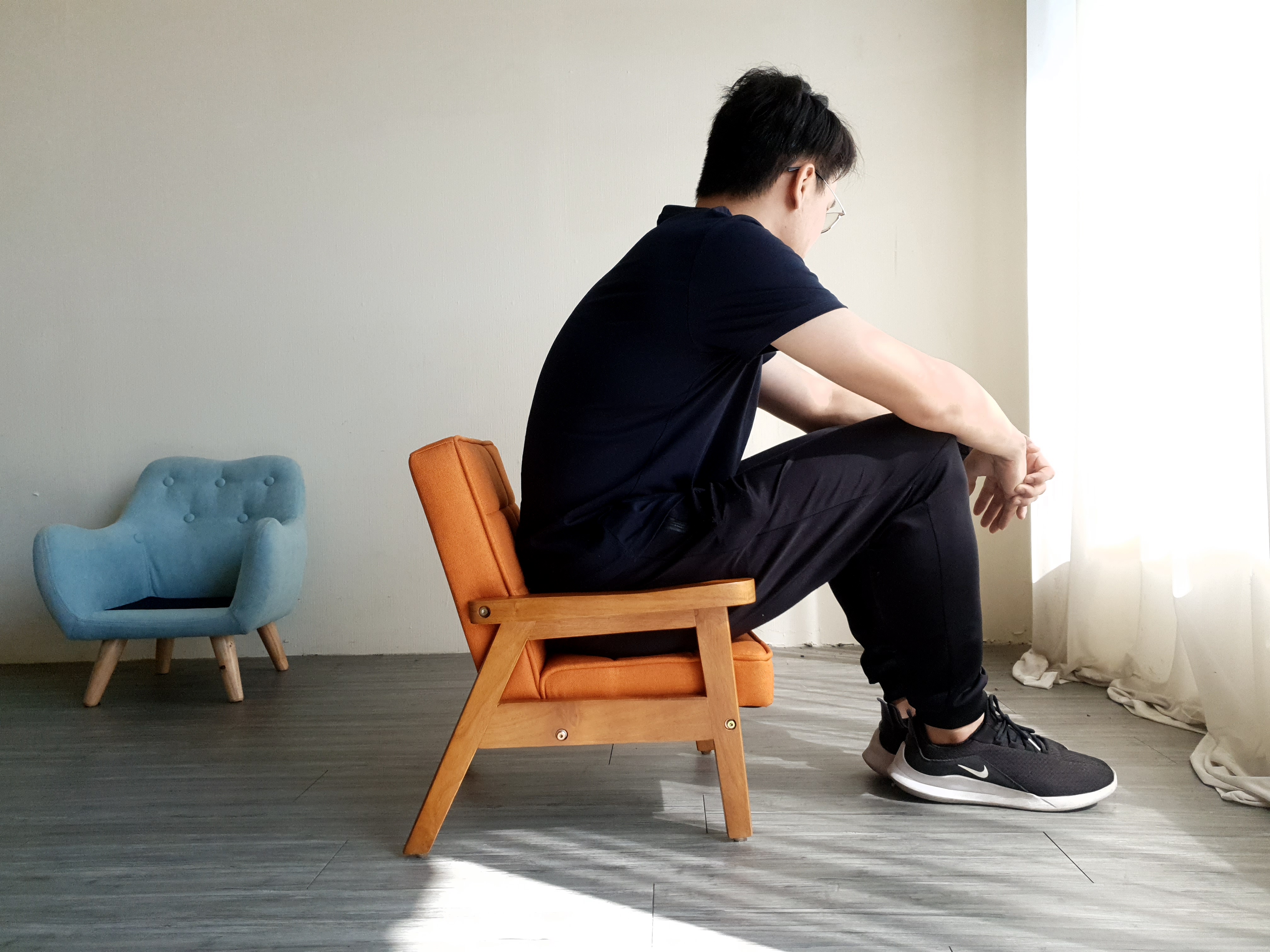 Sofa tay gỗ trẻ em 8011