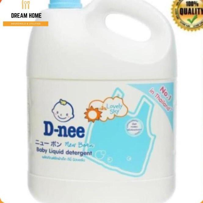 Nước Giặt Dnee Thái Lan 3000ml hàng chính hãng an toàn cho bé