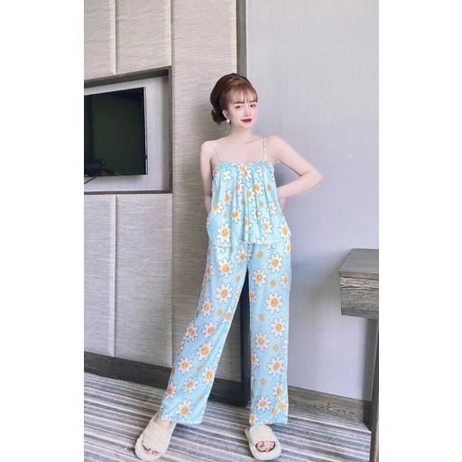 ĐỒ MẶC NHÀ LỤA LATIN 2 DÂY XINH XẮN