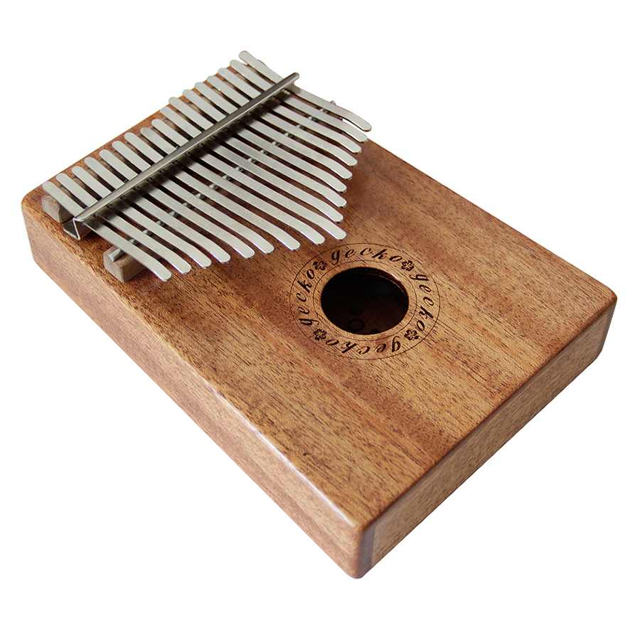 Đàn Kalimba Gecko 17 Phím Gỗ Mahogany K17M Kèm Kèn Kazoo