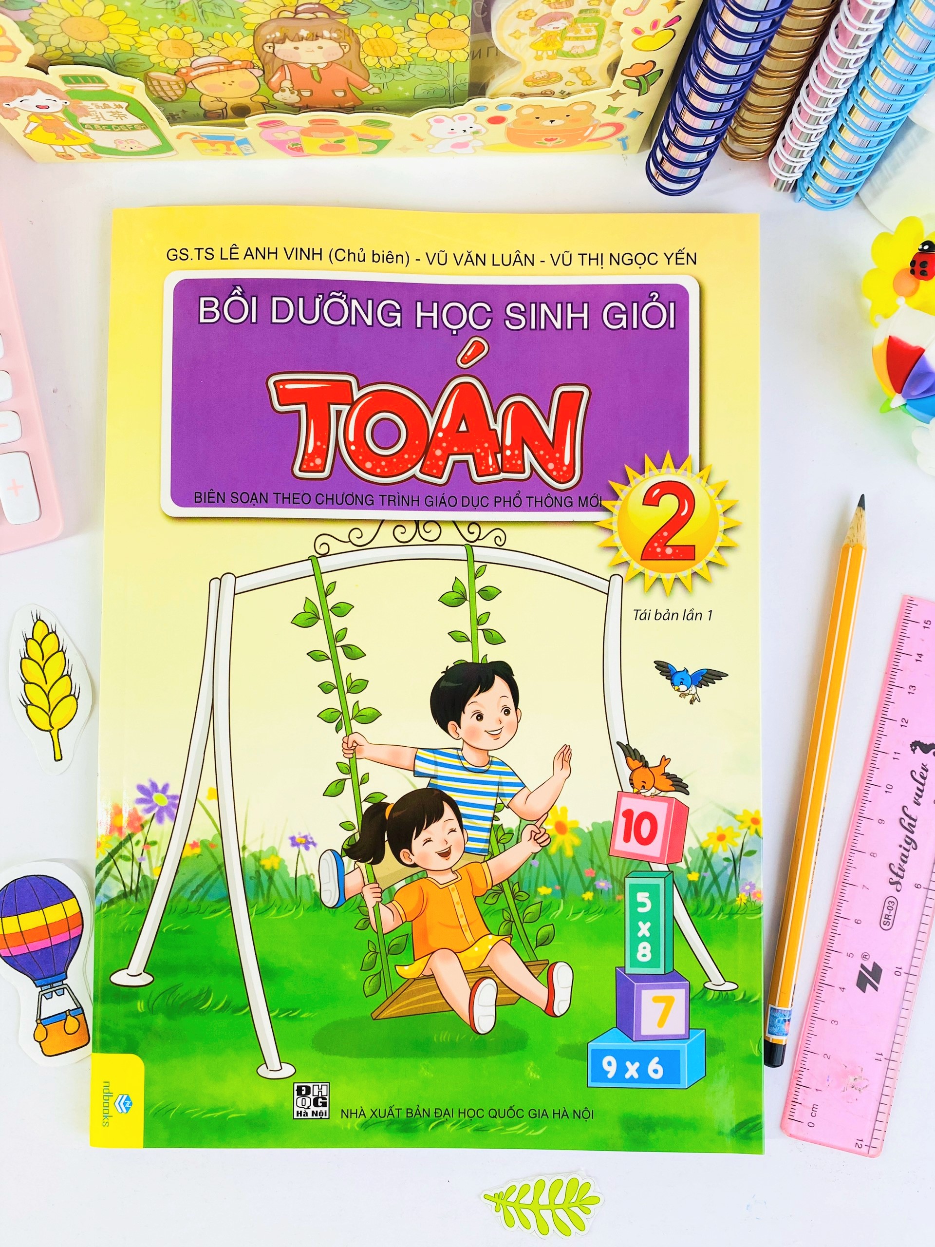 Sách - Bồi Dưỡng Học Sinh Giỏi Toán Lớp 2 - Biên soạn theo chương trình GDPT mới - ndbooks