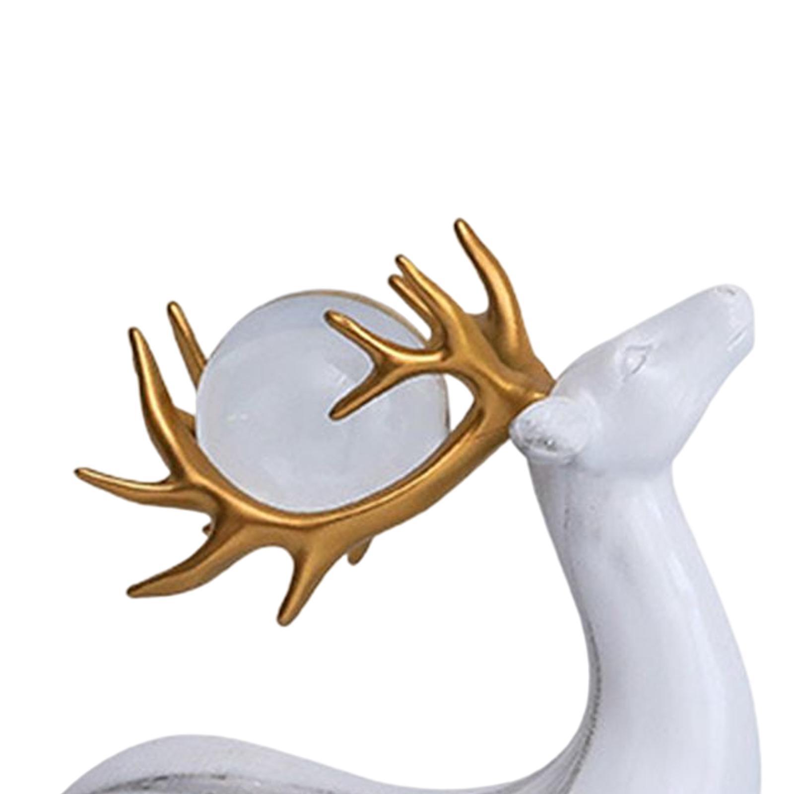 Statue Resin Figurine Sculpture for Bookcase Tabletop Decoration Gift
