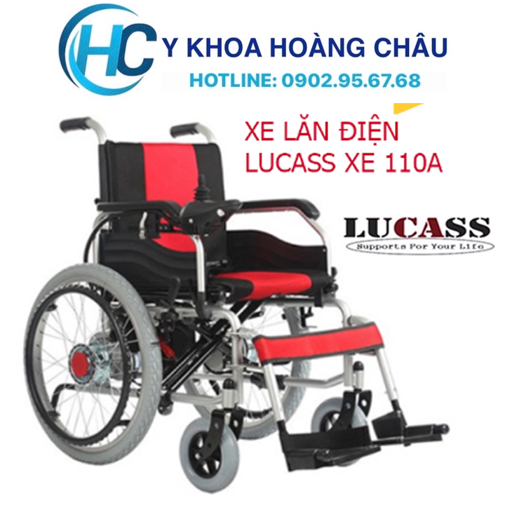 Xe Lăn Điện Lucass XE-110A ( XE 110A) |  XE-301 mới (Tiêu Chuẩn Mỹ)