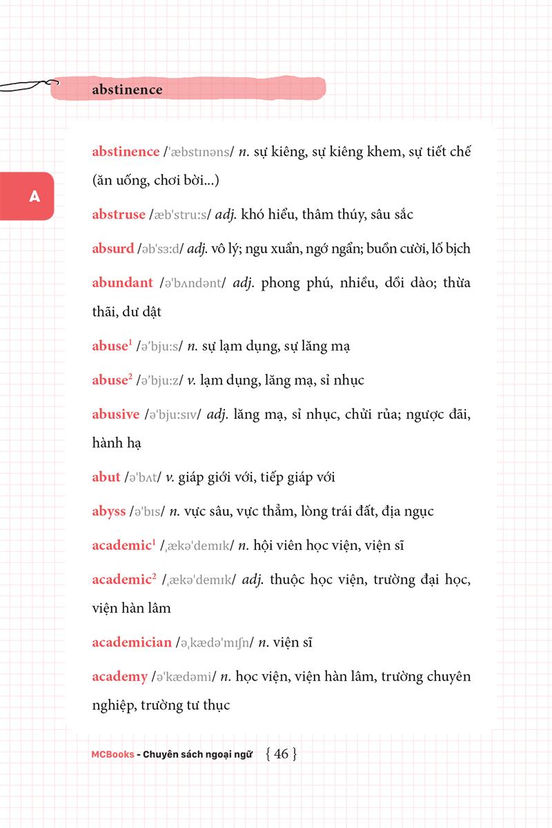 Sách Ứng Dụng 6000 Từ Vựng Tiếng Anh Thông Dụng Nhất