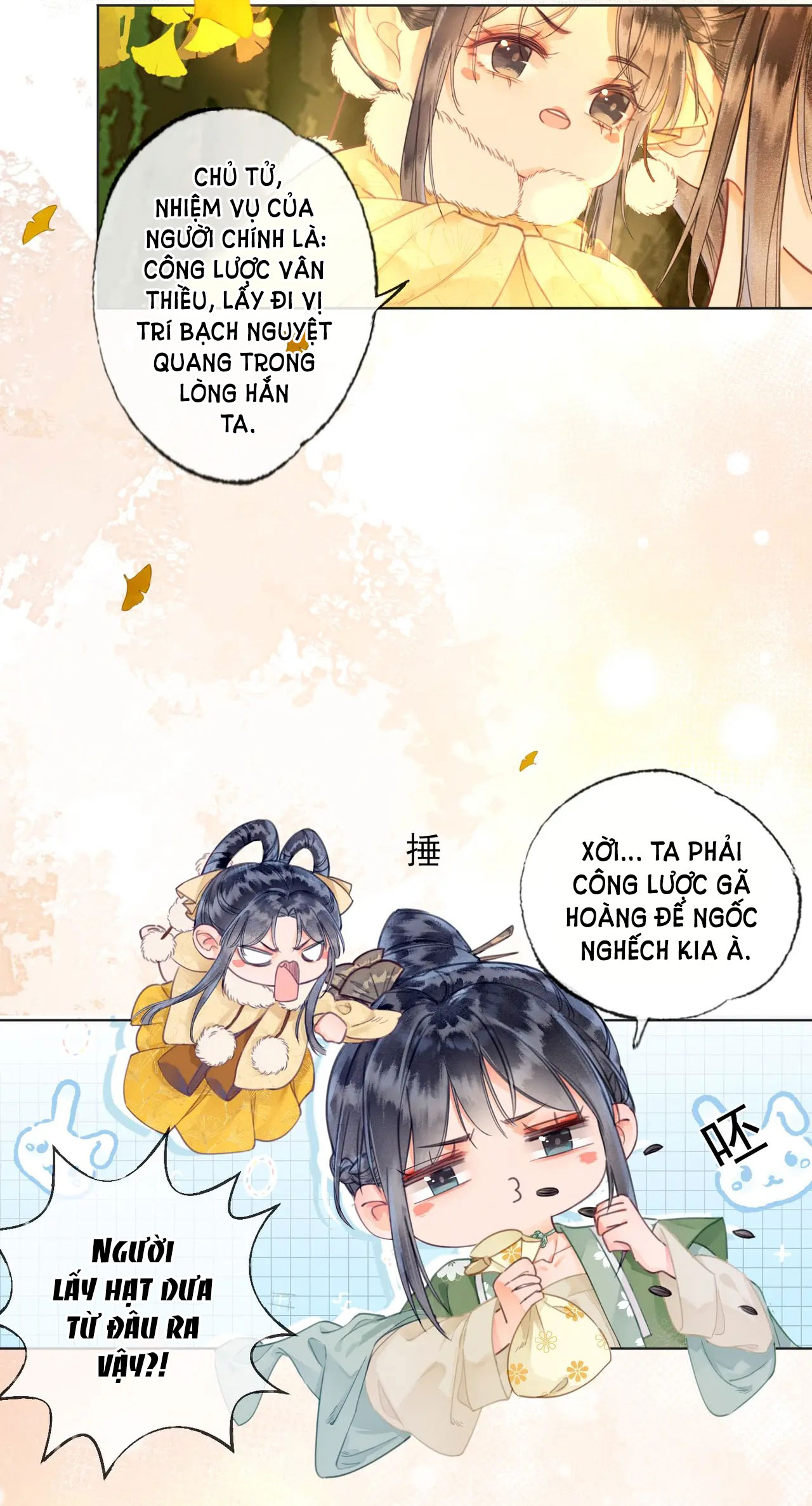 ta là hắc nguyệt quang của hôn quân chapter 1.2 5